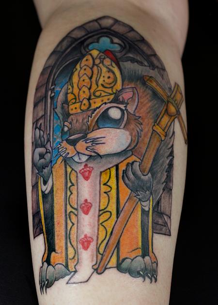 Tattoos - Squirrel Pope - 138525